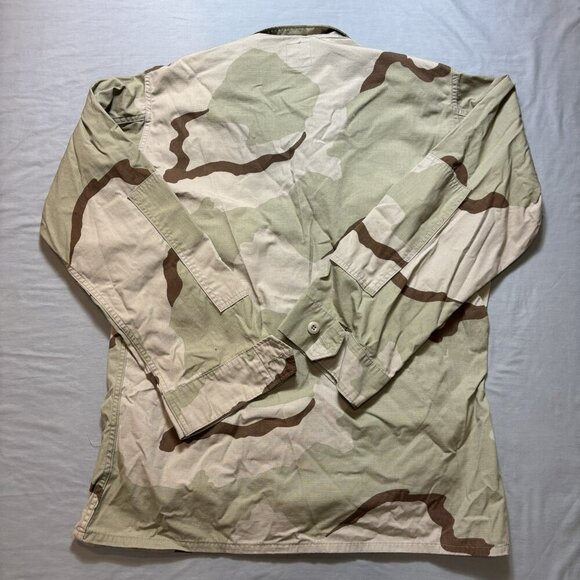 Military Jacket Mens Large Desert Camouflage Combat 3 Color Camo American - Picture 5 of 6